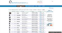 Desktop Screenshot of neumaticodeocasion.com